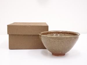 加藤藤山造　結晶釉茶碗